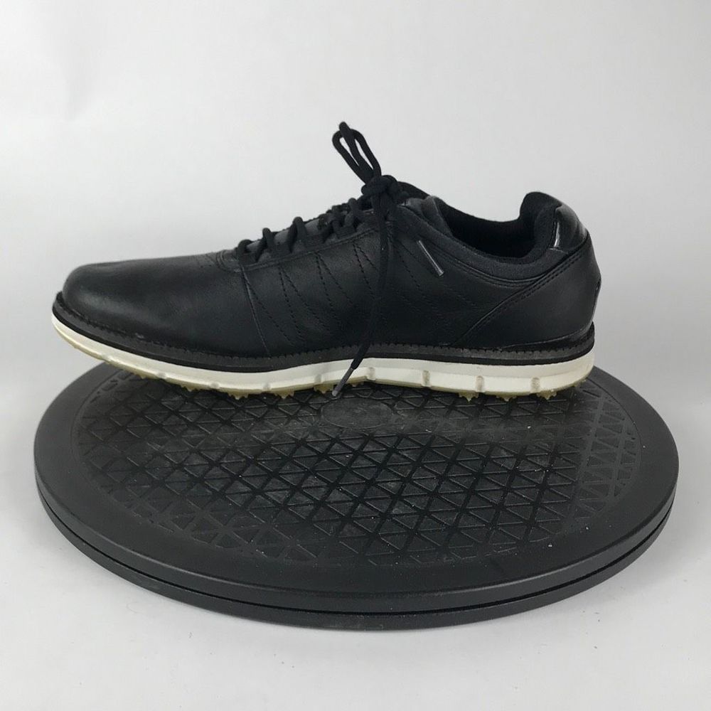 Skechers Go Golf Elite Black Leather Spikeless Golf Shoes 53530 Men’s Size 8 - Picture 9 of 12